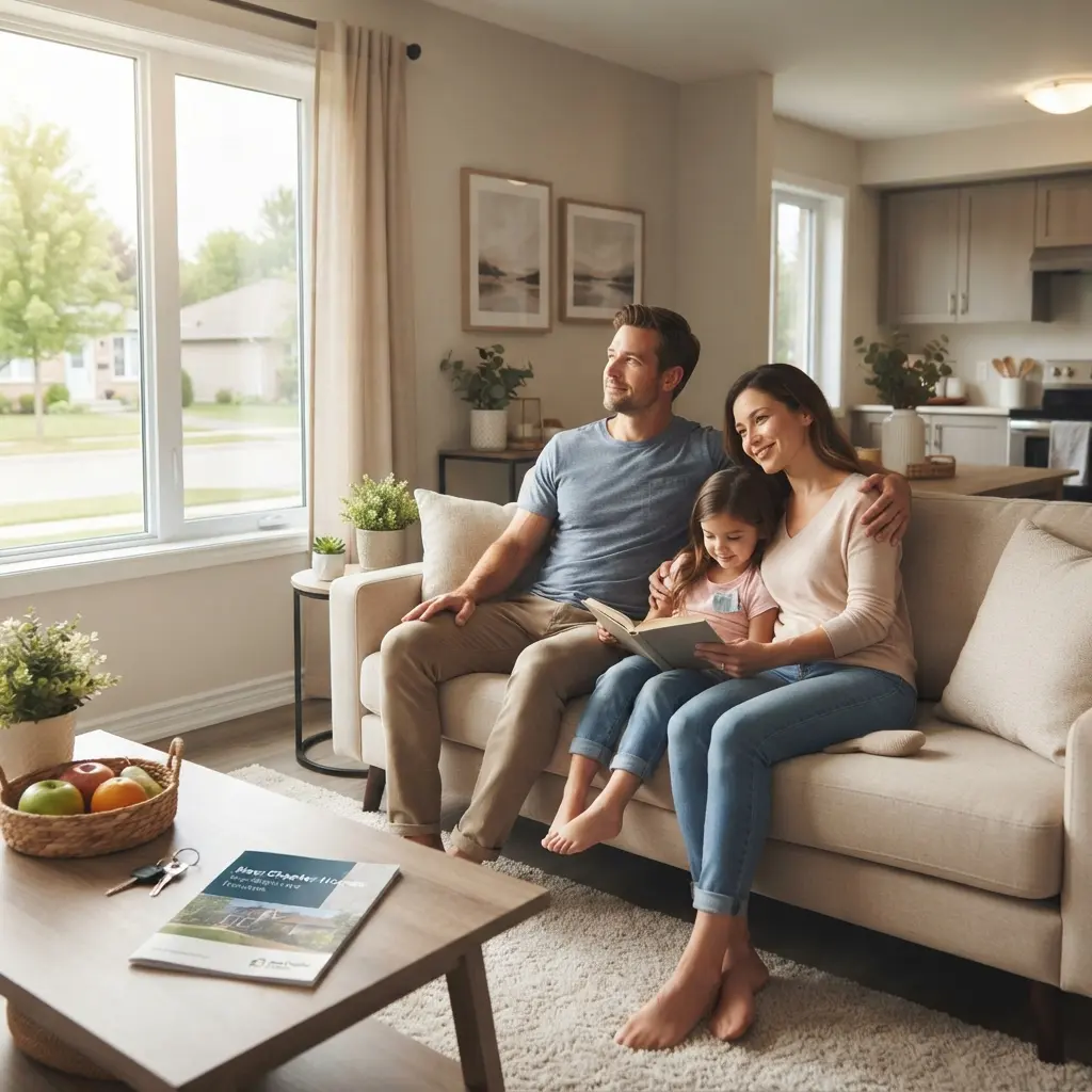 Comfortable local short-term housing setup